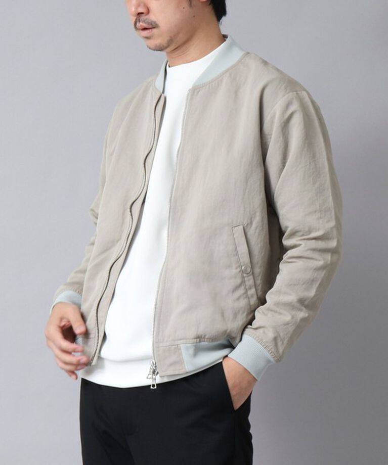 NOLLEY'S goodman「【ACTIVE SECT】《限定展開》撥水ナイロンMA-1 25SS」|ブルゾン・スタジャン|