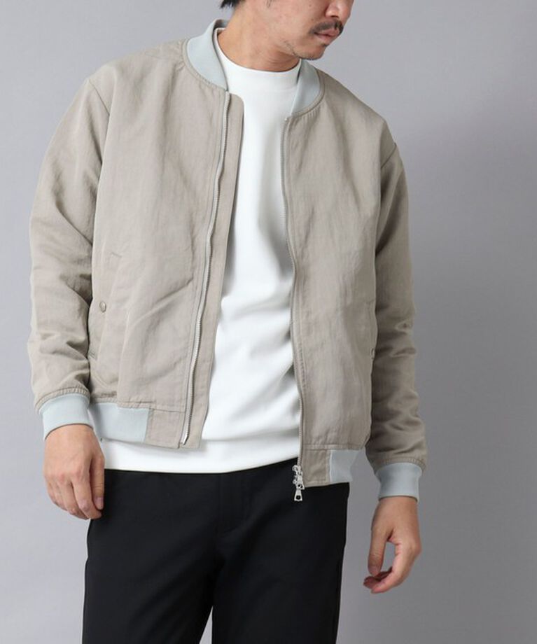 NOLLEY'S goodman「【ACTIVE SECT】《限定展開》撥水ナイロンMA-1 25SS」|ブルゾン・スタジャン|