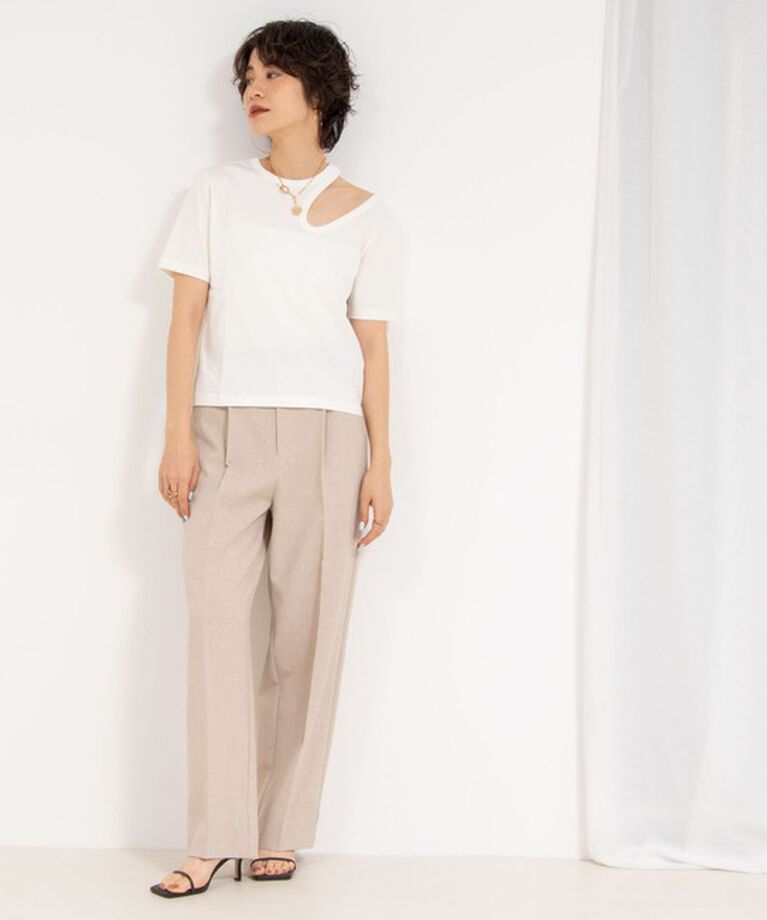 NOLLEY'S sophi「【PROTAGONISTA/プロタゴニスタ】Cut T-Shirt」|Tシャツ・カットソー|