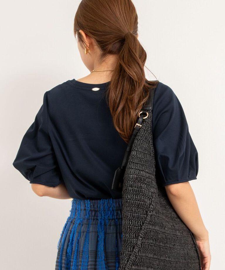 NOLLEY'S「高機能 LA＋スムース5分袖プルオーバーカットソー」|Tシャツ・カットソー|