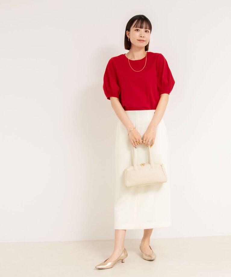 NOLLEY'S「高機能 LA＋スムース5分袖プルオーバーカットソー」|Tシャツ・カットソー|