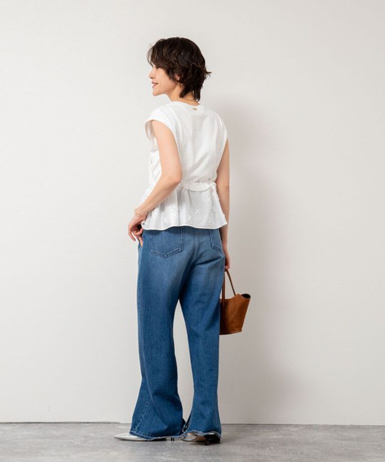 NOLLEY'S sophi「【MARILYN MOON/マリリーンムーン】beads motif taffeta camisole」|シャツ・ブラウス|