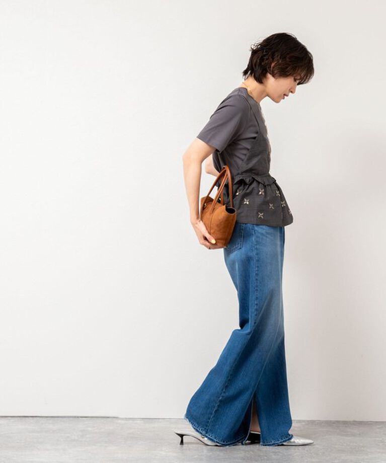 NOLLEY'S sophi「【MARILYN MOON/マリリーンムーン】beads motif taffeta camisole」|シャツ・ブラウス|