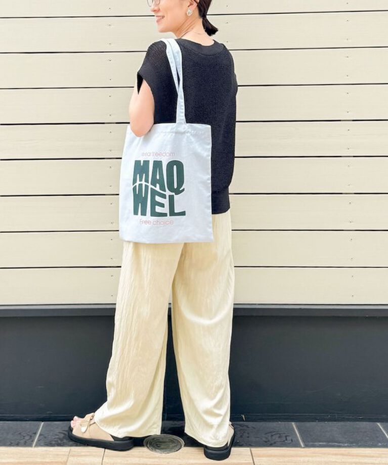 NOLLEY'S「【MAQWEL/マクウェル】ウォッシャブルワッシャーイージーワイドパンツ」|その他|