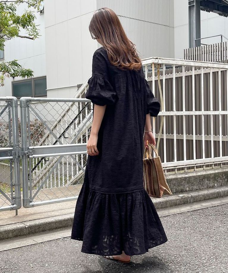 fredy emue「コットンジャガードワンピース」|ワンピース|