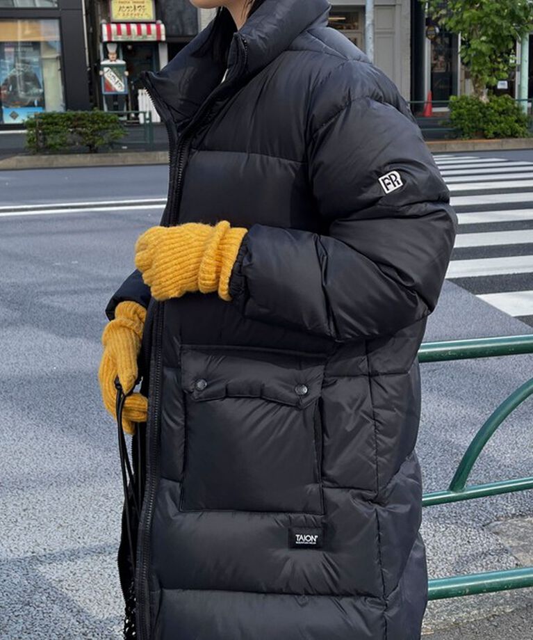 fredy emue「【TAION×fredy emue】PACKABLE 別注ボリュームダウンコート」|ダウン|