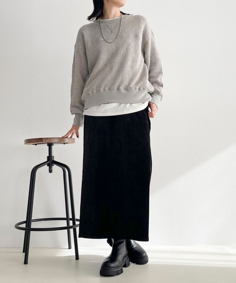 fredy emue「ブークレーリブプルオーバ」|Tシャツ・カットソー|