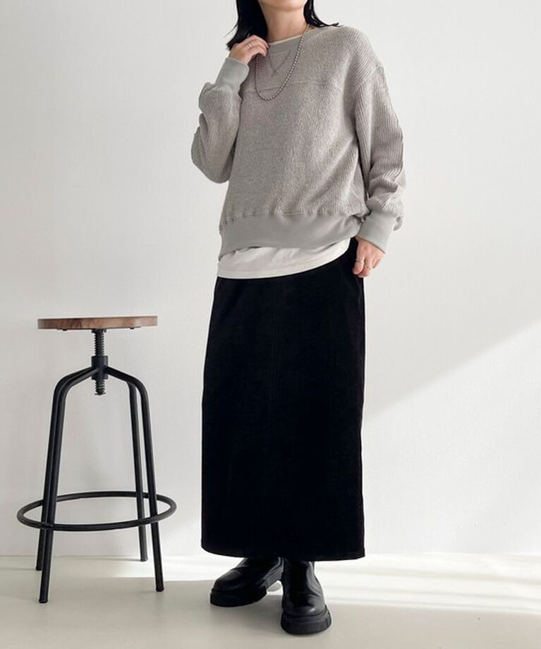 fredy emue「ブークレーリブプルオーバ」|Tシャツ・カットソー|