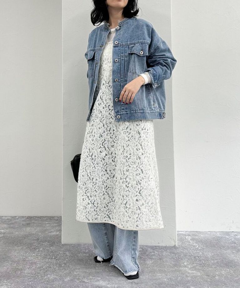 fredy emue「レースsparkleキャミワンピース」|ワンピース|