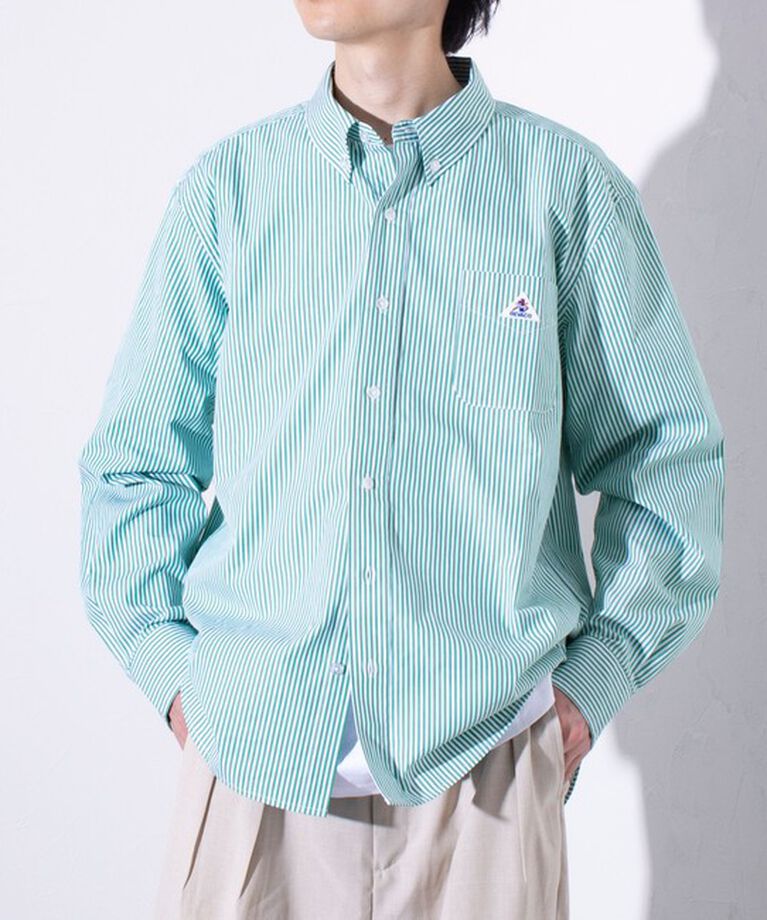 GLOSTER「【EXCLUSIVE】【GEVACO/ゲバコ】ベーシックボタンダウンシャツ（無地/ストライプ）」|シャツ・ブラウス|