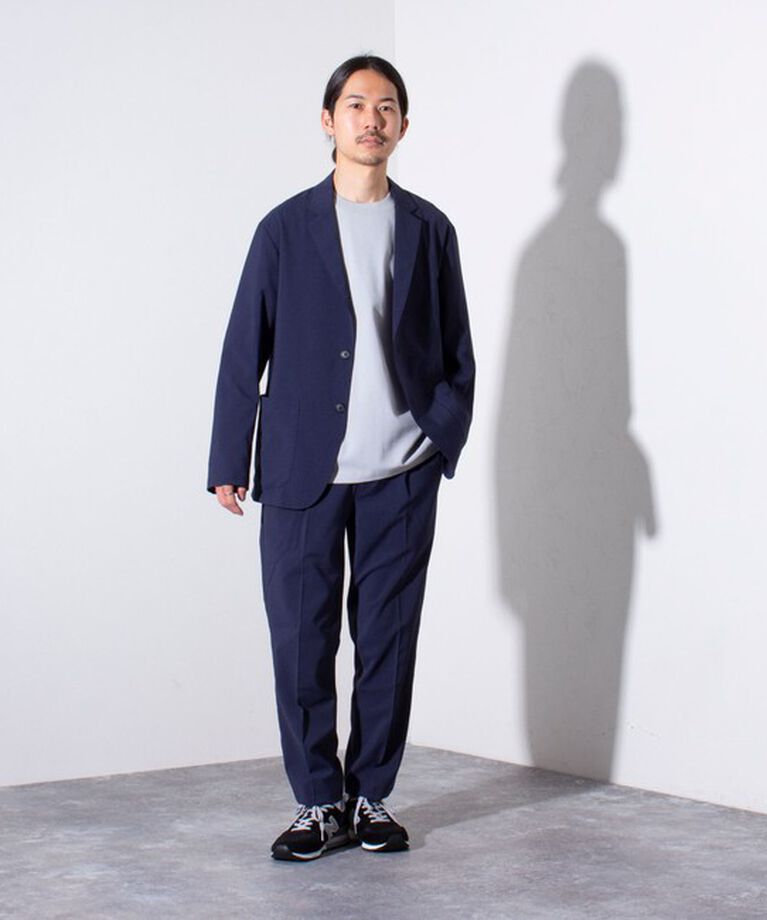 GLOSTER「【GLOSTER/グロスター】COOLMAX ポリトロスラックス イージーパンツ」|チノ|