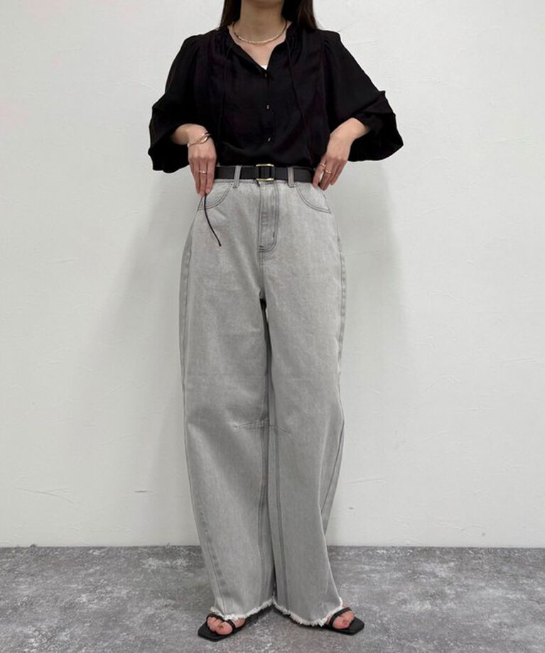 fredy emue「カーブデニムパンツ」|デニム|