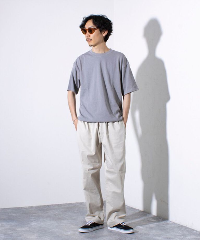 GLOSTER「【GLOSTER/グロスター】GOODNESS イージーパンツ シェフパンツ (無地/チェック)」|チノ|