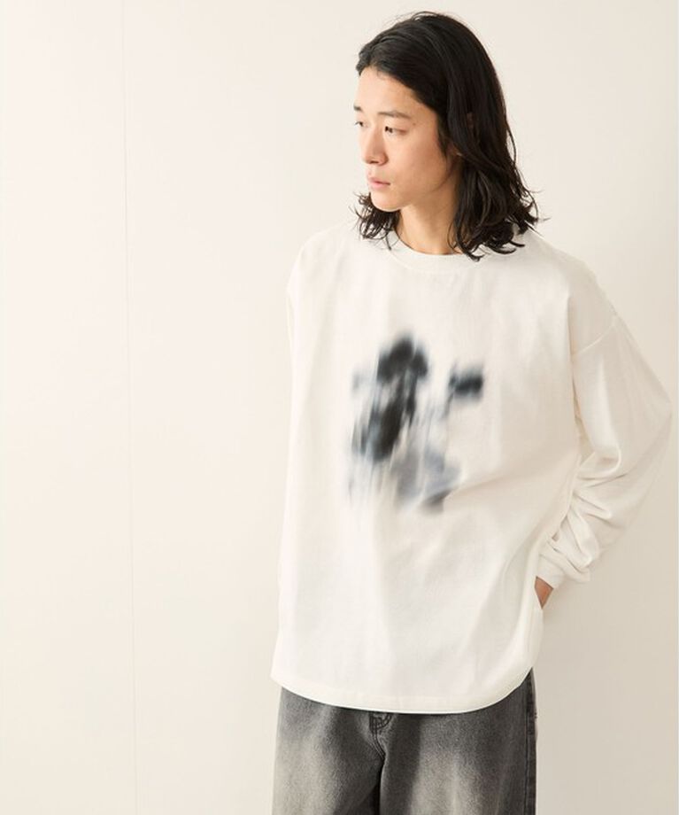 JUNRED「シアーレイヤードロングスリーブプルオーバー」|Tシャツ・カットソー|