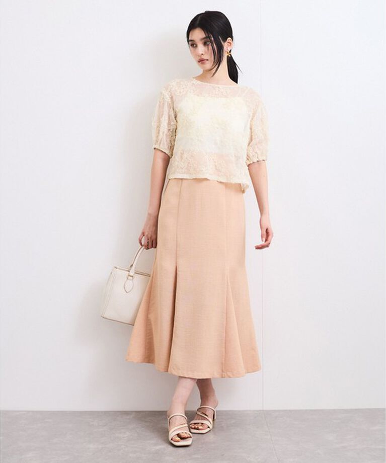 VIS「コード刺繍シアープルオーバー」|Tシャツ・カットソー|