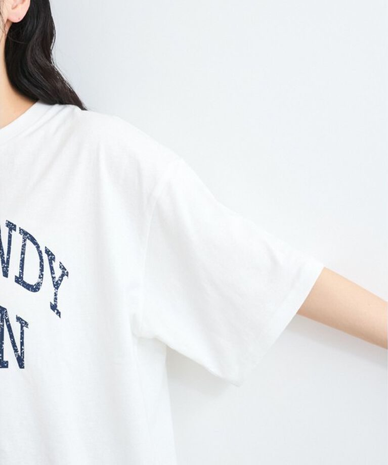 VIS「ピグメント加工プリントビッグTシャツ」|Tシャツ・カットソー|