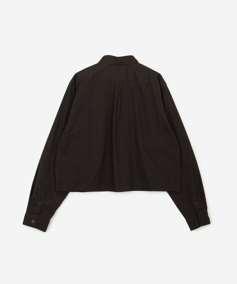 GYMPHLEX「Gymphlex | コットン ショートボタンダウンシャツ SOLID WOMEN」|シャツ・ブラウス|