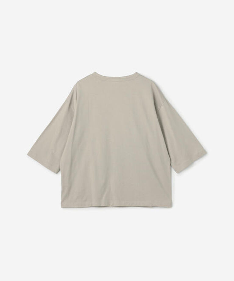 handvaerk「handvaerk | 60/2 ボトルネックTシャツ SOLID WOMEN」|Tシャツ・カットソー|