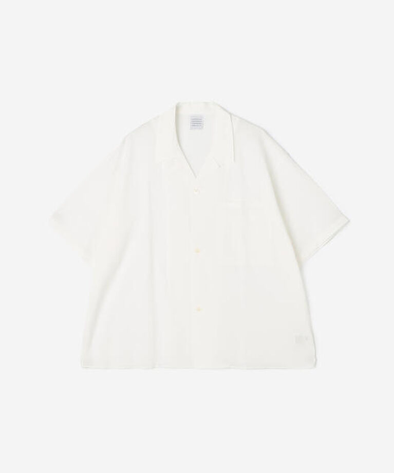  「GOOD PEOPLE GOOD STITCHING GOOD PRODUCT | オープンカラーシャツ MEN」|シャツ・ブラウス|WHITE