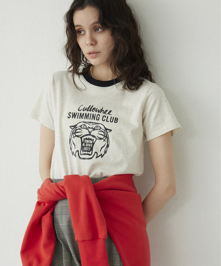 THE PAUSE「【THE PAUSE】TIGER Tシャツ」|Tシャツ・カットソー|ライトベージュ