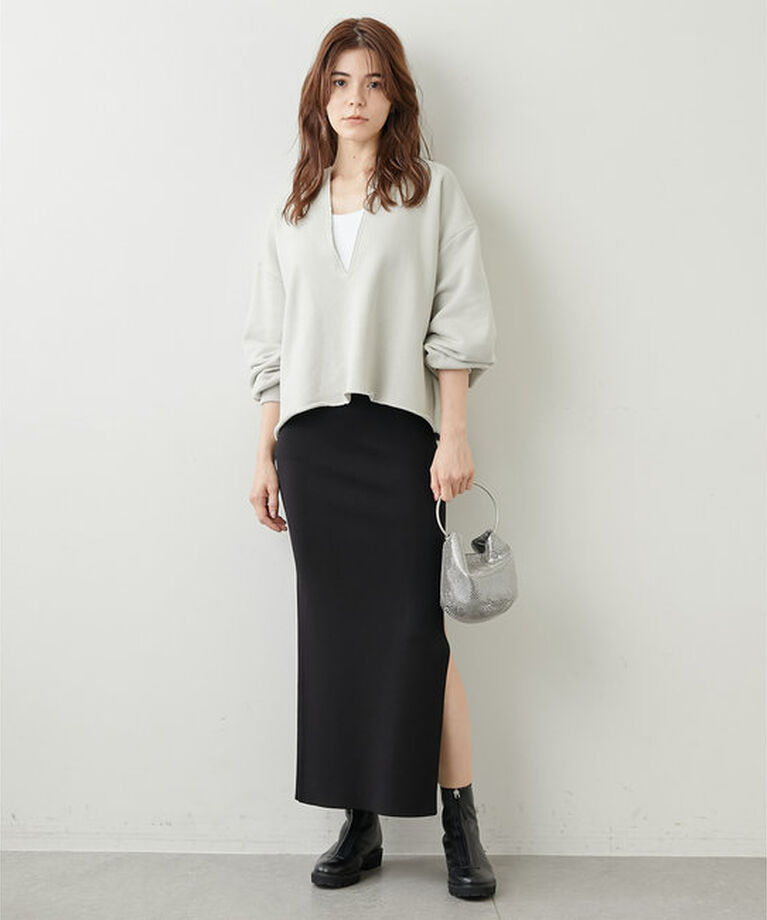  「スウェットVネックプルオーバー２」|Tシャツ・カットソー|