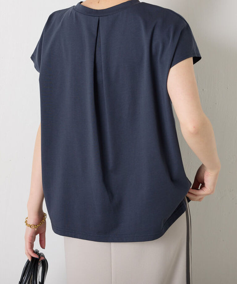  「モール刺繍フレンチTシャツ」|Tシャツ・カットソー|