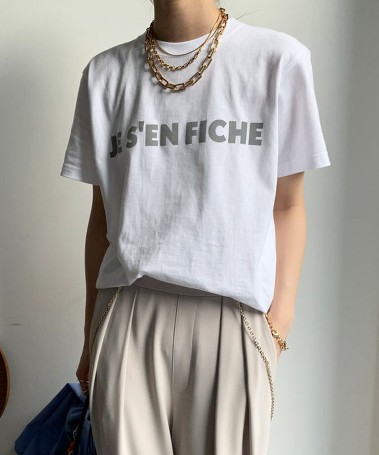  「【新色追加】JES'EN FICHEフロッキーロゴTEE」|Tシャツ・カットソー|