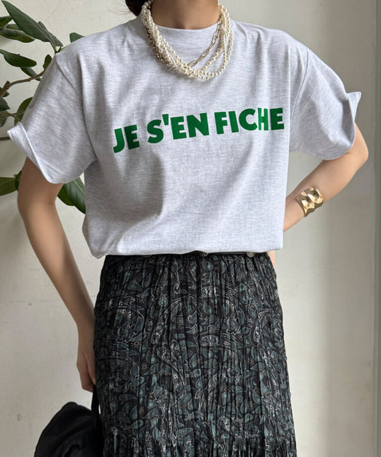  「【新色追加】JES'EN FICHEフロッキーロゴTEE」|Tシャツ・カットソー|