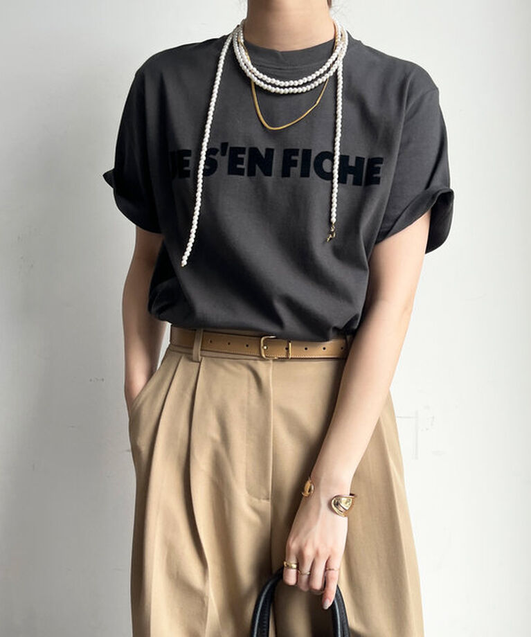  「【新色追加】JES'EN FICHEフロッキーロゴTEE」|Tシャツ・カットソー|