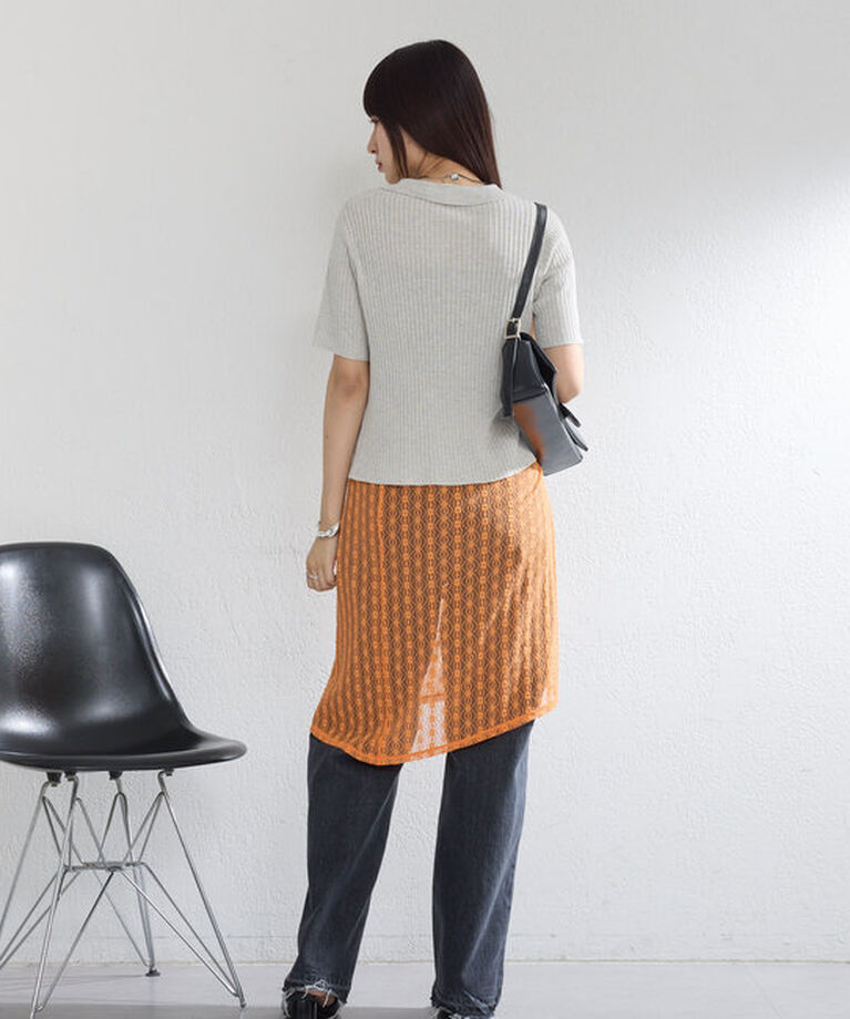  「【新色追加/3サイズ展開】ハイウエストストレートデニム」|デニム|
