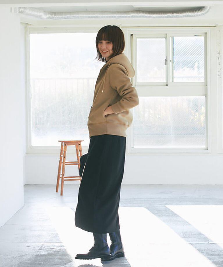  「【WEB限定/累計販売9000枚突破】スポンジダンボールZIPパーカーカットソー」|パーカー|