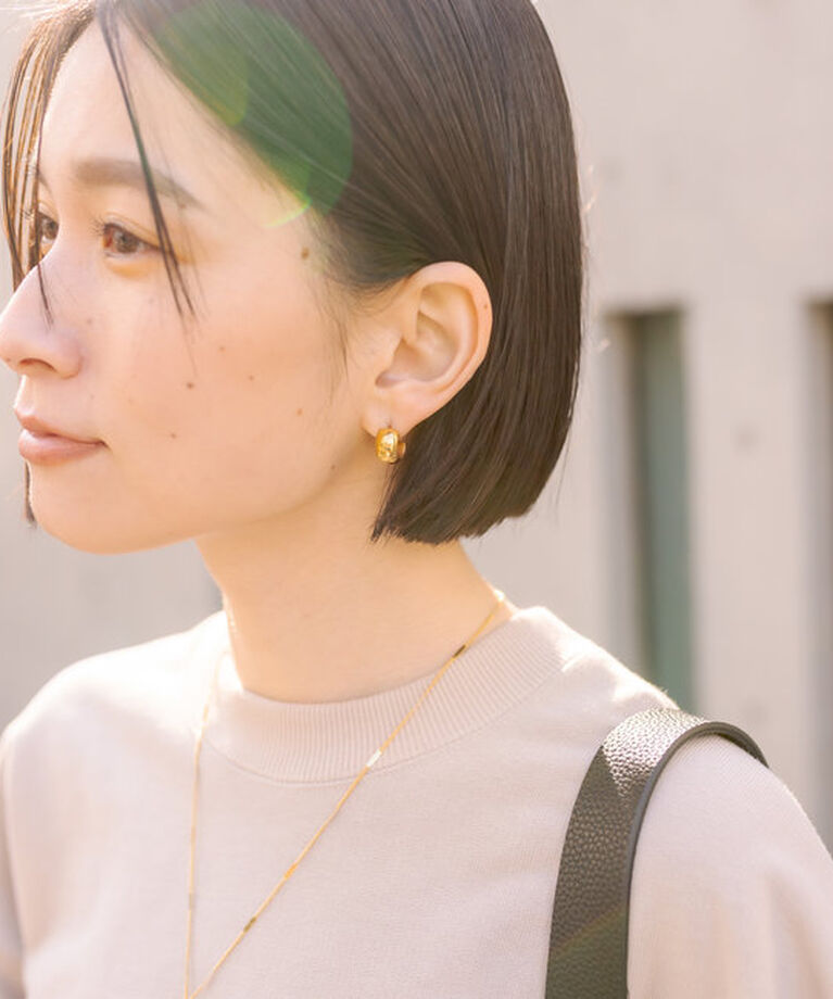  「【R.good(アールドットグッド)】miniHOOPピアス」|ピアス|