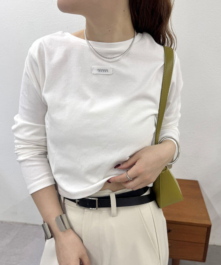 「ロゴチビロングTシャツ」|Tシャツ・カットソー|