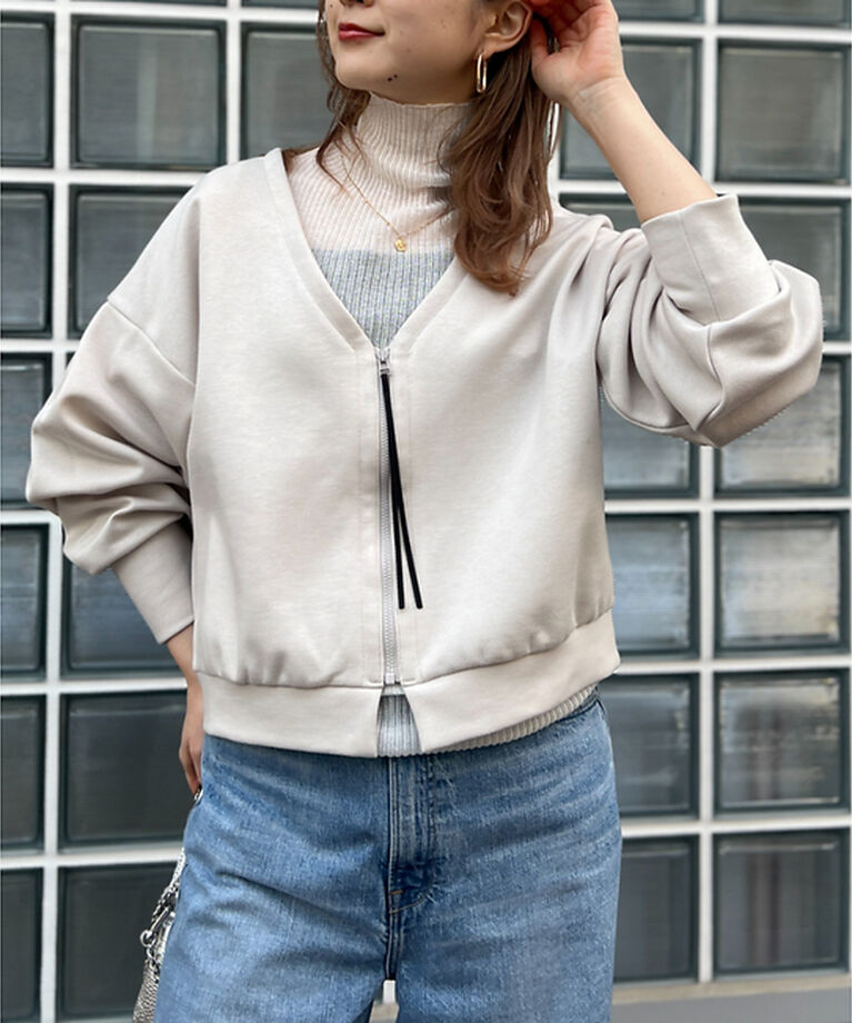 Rouge vif「ダンボール前後2WAYプルオーバー」|スウェット・ジャージ|