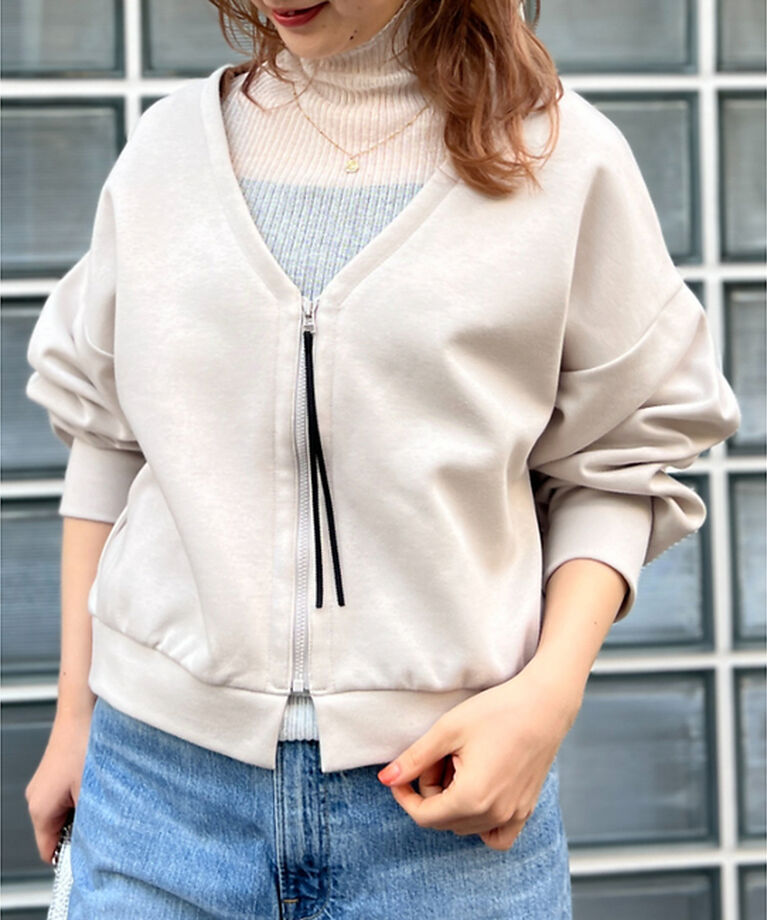 Rouge vif「ダンボール前後2WAYプルオーバー」|スウェット・ジャージ|