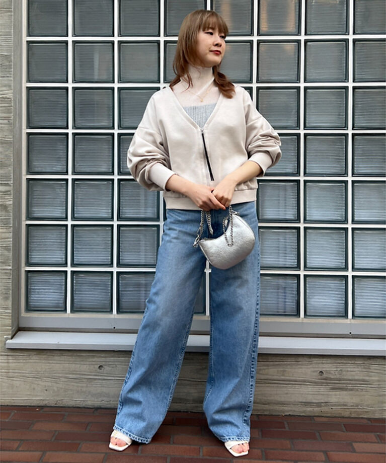 Rouge vif「ダンボール前後2WAYプルオーバー」|スウェット・ジャージ|