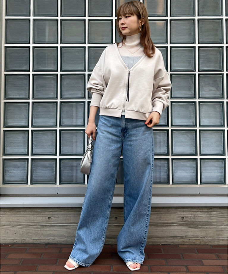 Rouge vif「ダンボール前後2WAYプルオーバー」|スウェット・ジャージ|
