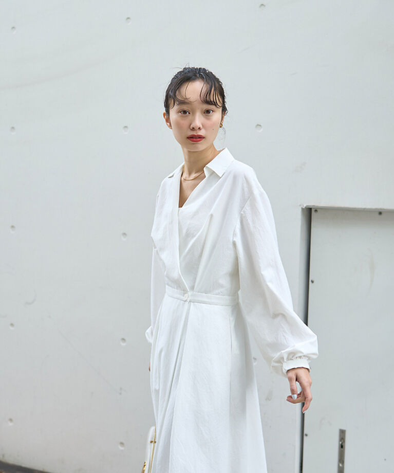 Rouge vif「カシュクールワンピース」|ワンピース|