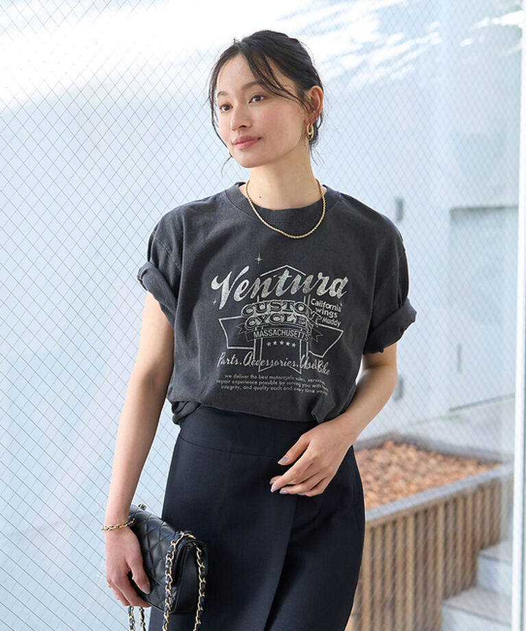 Rouge vif「【GOOD ROCK SPEED／グッドロックスピード】別注ロゴTEE」|Tシャツ・カットソー|