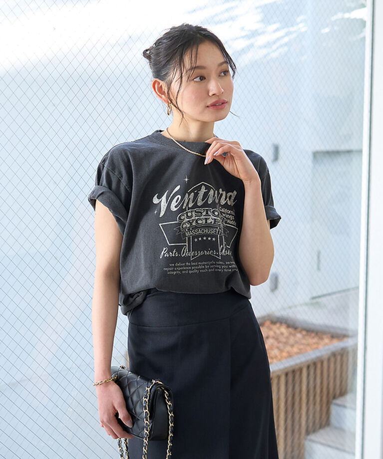 Rouge vif「【GOOD ROCK SPEED／グッドロックスピード】別注ロゴTEE」|Tシャツ・カットソー|