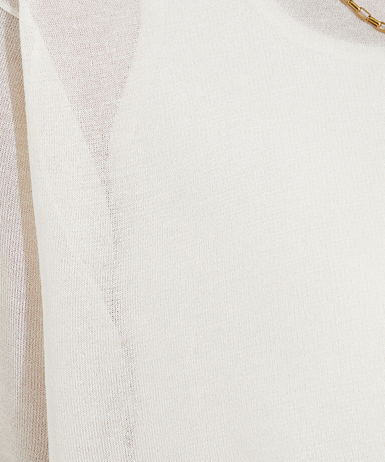 qualite「シャイニーニットT」|Tシャツ・カットソー|