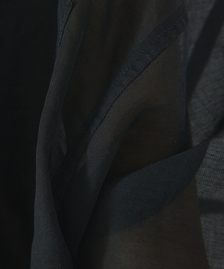abahouse mavie「シアーオーバーシャツ」|シャツ・ブラウス|