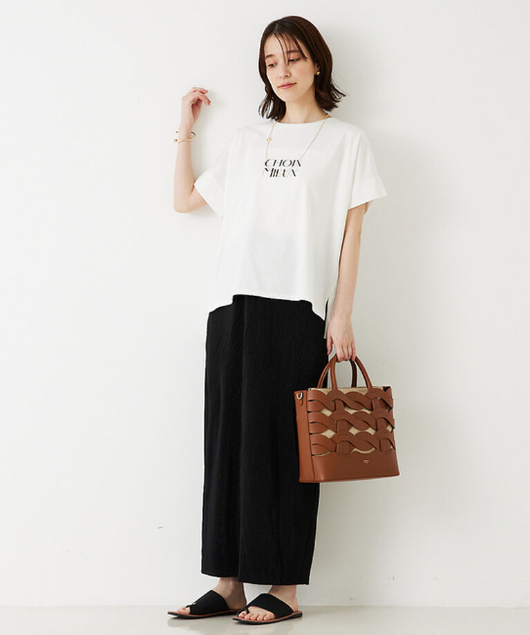 abahouse mavie「ワイドロゴT」|Tシャツ・カットソー|