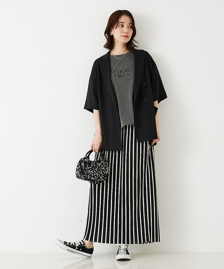 abahouse mavie「ワイドロゴT」|Tシャツ・カットソー|