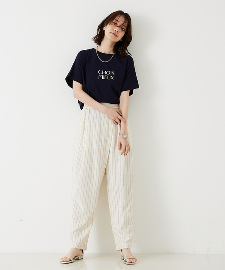 abahouse mavie「ワイドロゴT」|Tシャツ・カットソー|