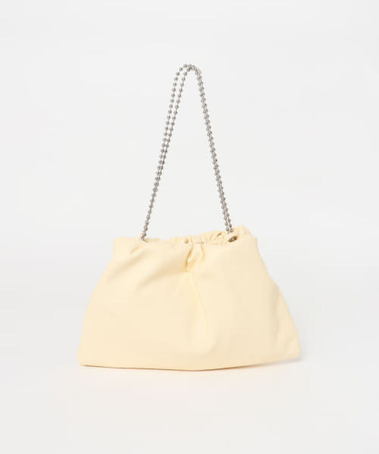  「KBF ボールチェーンギャザーBAG」|ハンドバッグ|