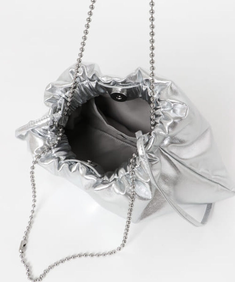  「KBF ボールチェーンギャザーBAG」|ハンドバッグ|