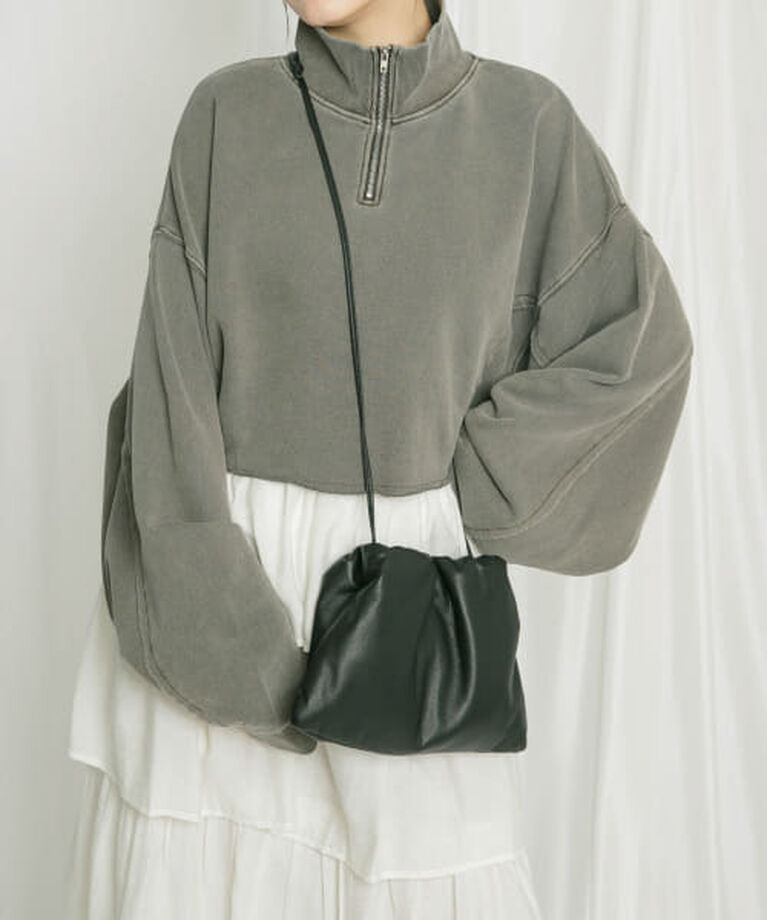  「KBF ボールチェーンギャザーBAG」|ハンドバッグ|