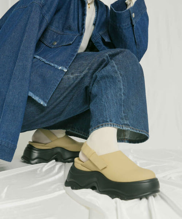 「KBF サボベルトサンダル」|サンダル|BEIGE