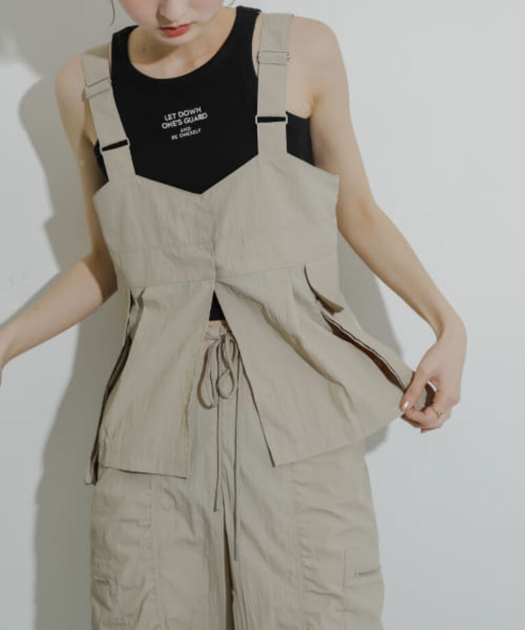 SENSE OF PLACE by URBAN RESEARCH「SENSE OF PLACE Uiscel　ビックポケットベスト」|ベスト・ジレ|